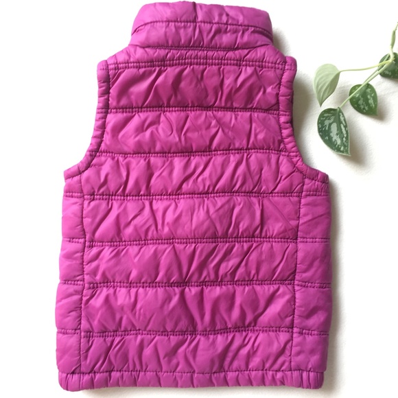 Hot pink Eddie Bauer puffer vest - Picture 3 of 5